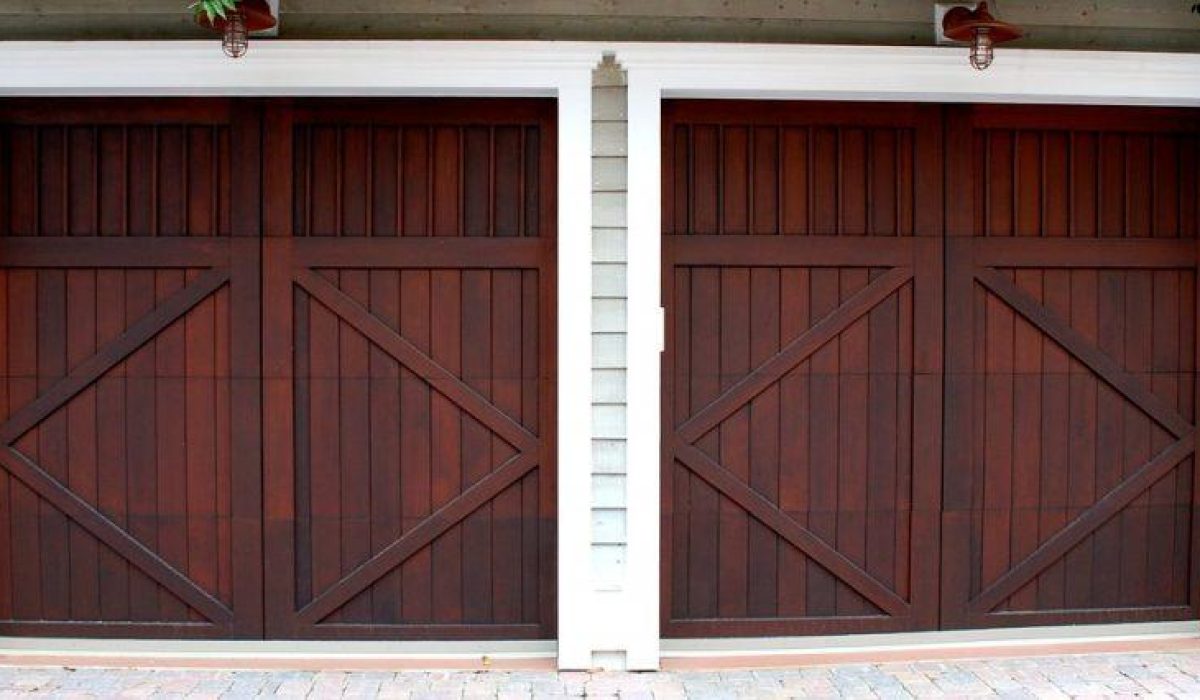 how to make a garage door secure