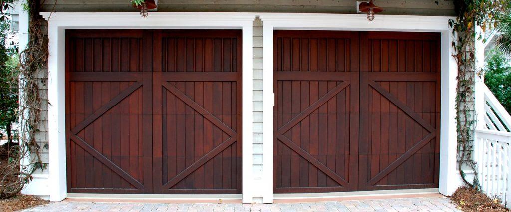 how to make a garage door secure