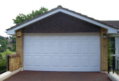 Steel up & over garage doors