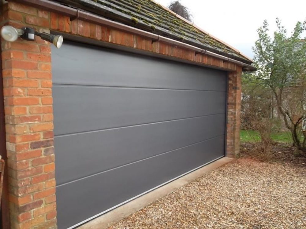 Carteck Double Sectional Garage Door, Esher, Surrey 1