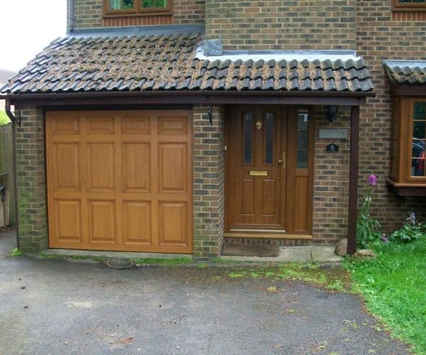 GRP GARAGE DOOR FITTED IN HASLEMERE, HAMPSHIRE 2