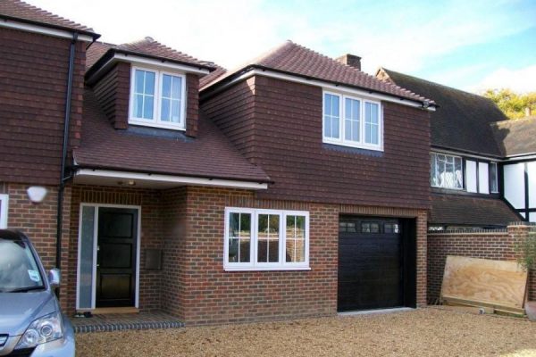 Carteck Georgian Sectional Door, Walton on Thames, Surrey
