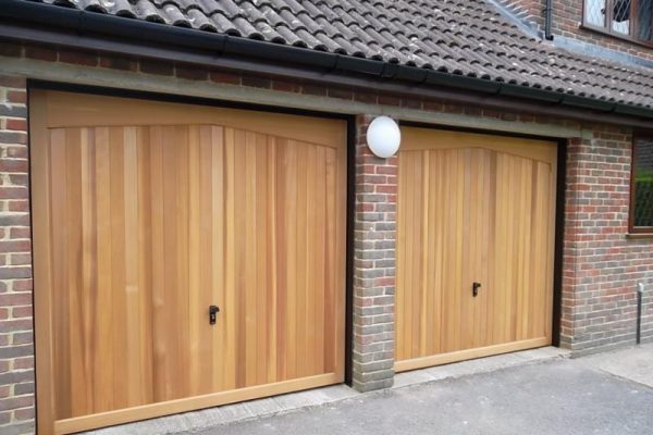 CARDALE TIMBER DOORS FULLY FINISHED IN LIGHT OAK, CAMBERLEY
