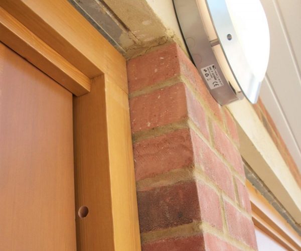CEDAR TIMBER ELECTRIC DOORS FITTED IN WALTON ON THAMES, SURREY 3