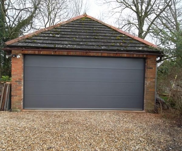 Carteck Double Sectional Garage Door, Esher, Surrey 2
