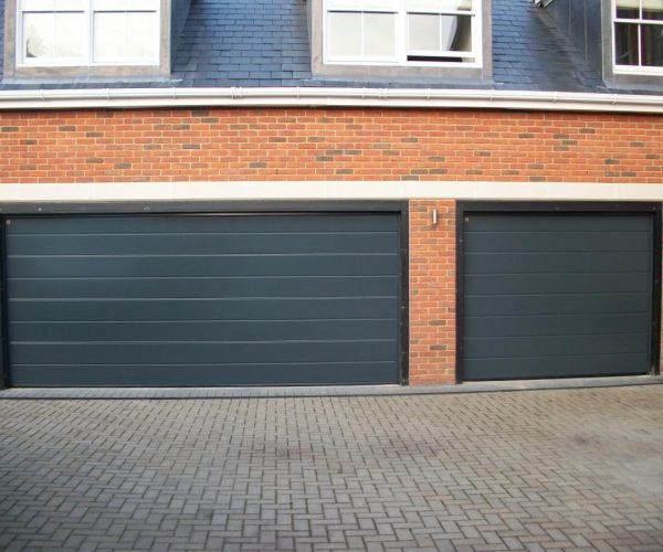 2 HORMANN SECTIONAL DOORS FITTED IN OXSHOTT, SURREY 2