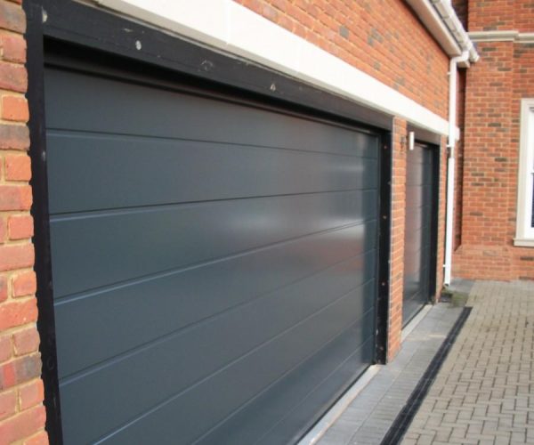 2 HORMANN SECTIONAL DOORS FITTED IN OXSHOTT, SURREY 3