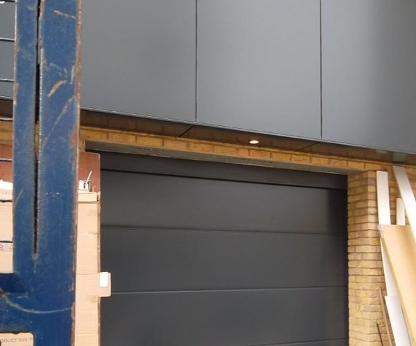 CARTECK SECTIONAL GARAGE DOOR FITTED TO THE WATER TOWER, KENSINGTON 3