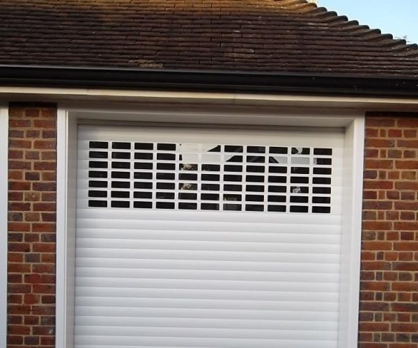 Seceuroglide Roller Doors with windows, fitted in Guildford, Surrey 5