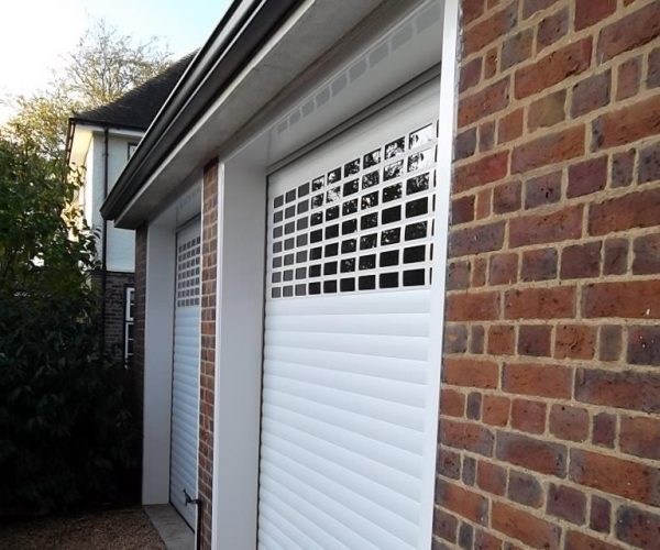 Seceuroglide Roller Doors with windows, fitted in Guildford, Surrey 8