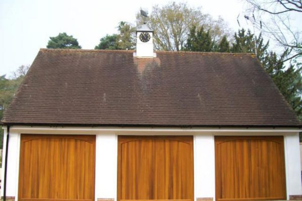 CARDALE TIMBER GARAGE DOORS FITTED IN HOOKHEATH, SURREY