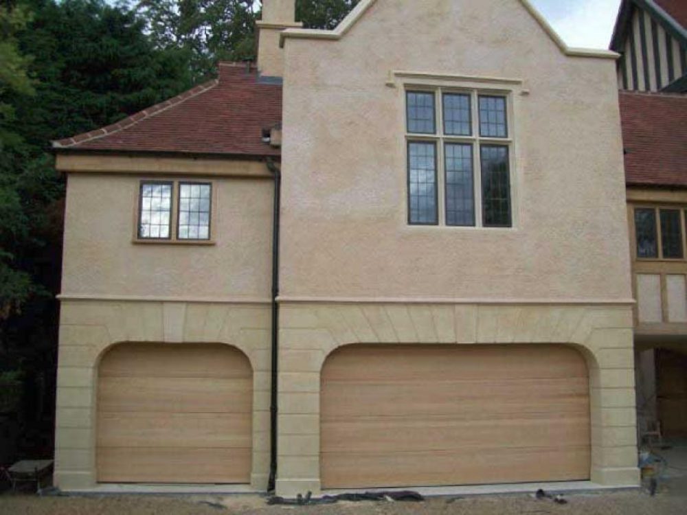 Carteck Timber Sectional Garage Doors, Wimbledon, London 1