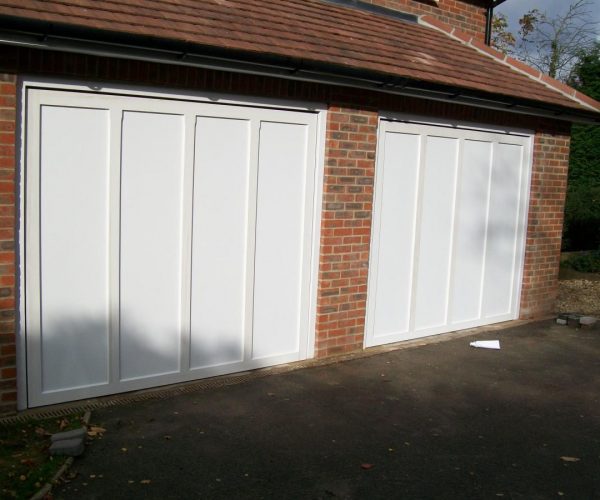 HORMANN TIMBER UP AND OVER DOORS FITTED IN FARNHAM, SURREY 4