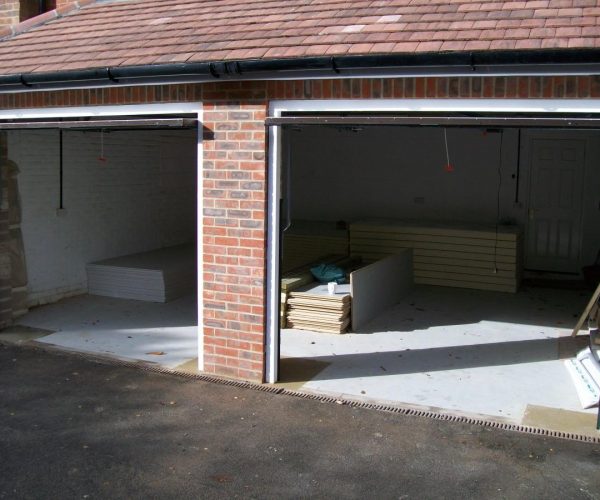 HORMANN TIMBER UP AND OVER DOORS FITTED IN FARNHAM, SURREY 6