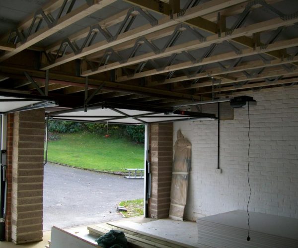 HORMANN TIMBER UP AND OVER DOORS FITTED IN FARNHAM, SURREY 7