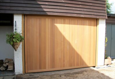 Insulated garage door