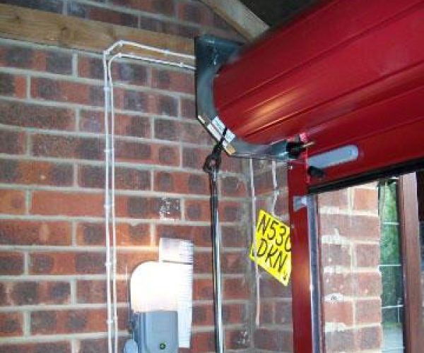 ROLLER DOOR AND GARAGE SIDE DOOR, PETERSFIELD, HAMPSHIRE 2