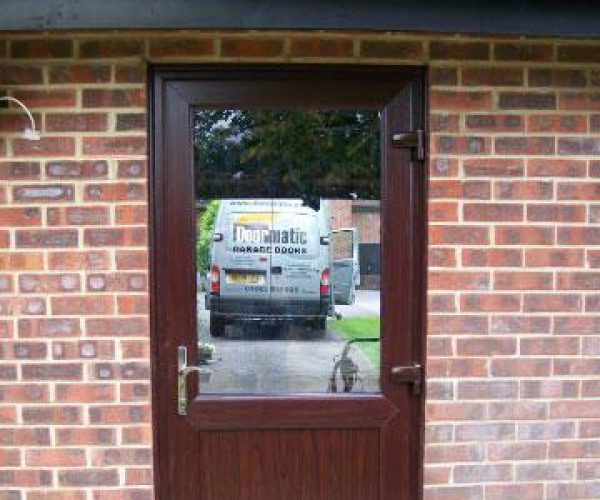 ROLLER DOOR AND GARAGE SIDE DOOR, PETERSFIELD, HAMPSHIRE 4