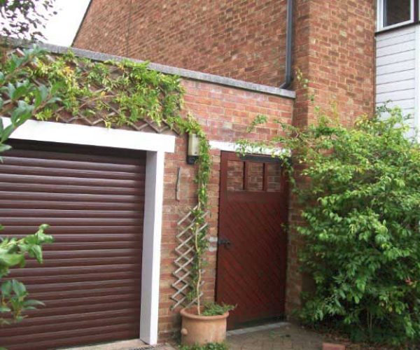 Seceuroglide Roller Door in Mahogany, Epsom, Surrey 3