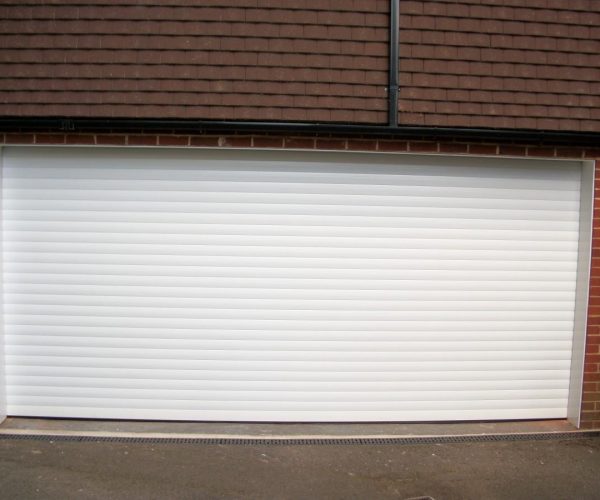 Double Electric Seceuroglide Roller Door fitted in Claygate, Surrey 2