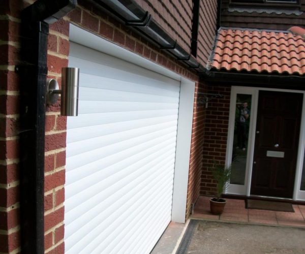 Double Electric Seceuroglide Roller Door fitted in Claygate, Surrey 3