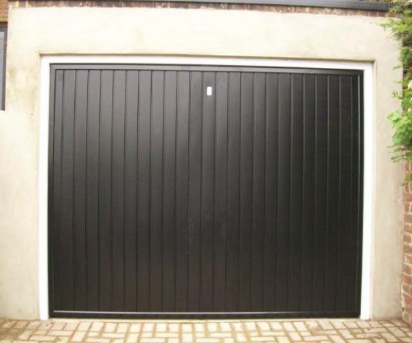 Steel Vertical Garage Door, Guildford, Surrey 2