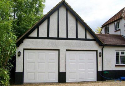 Steel garage doors