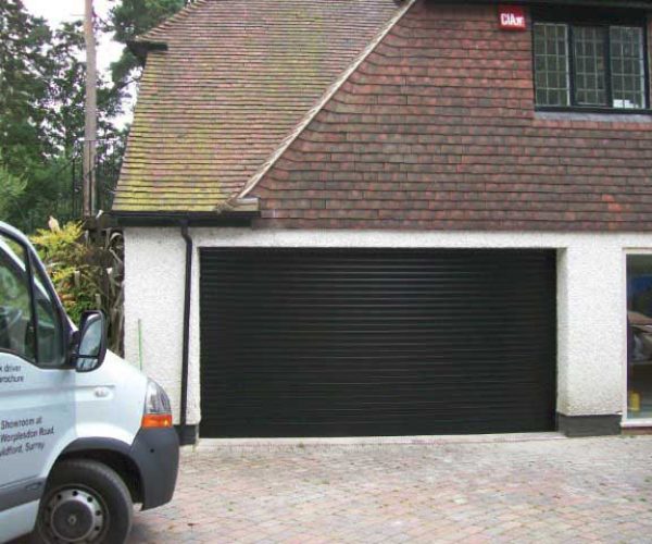 Seceuroglide Roller Garage Door fitted in Petersfield, Hampshire 2