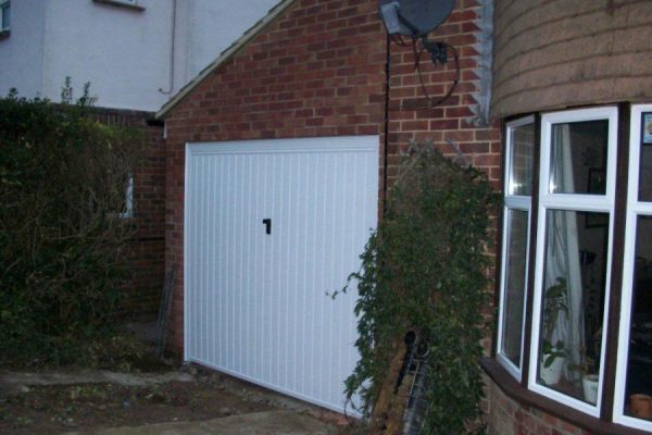CARDALE STEEL CANOPY DOOR, FARNHAM, SURREY