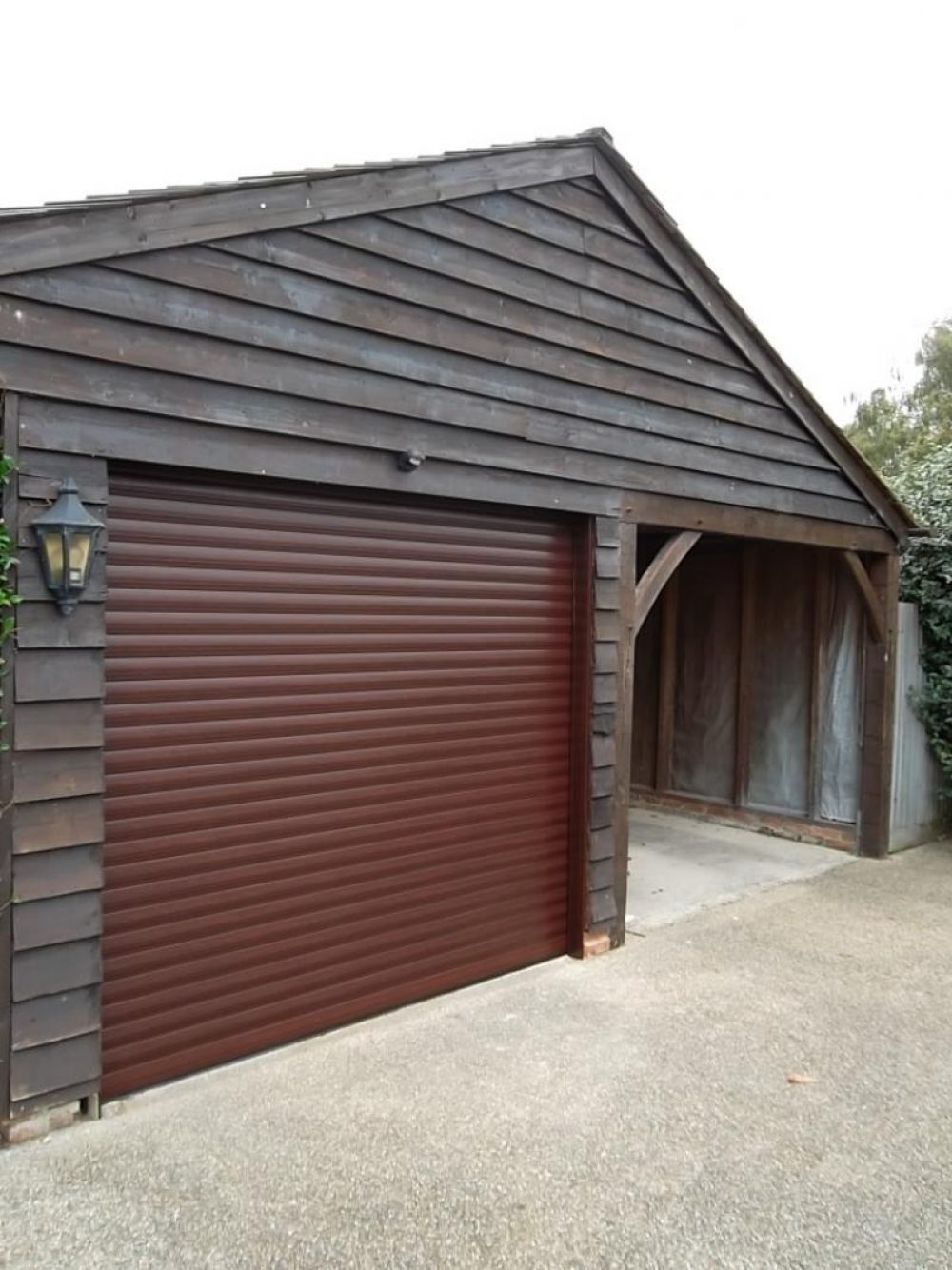 Roller Garage Door Fitted In Petersfield, Hampshire 1