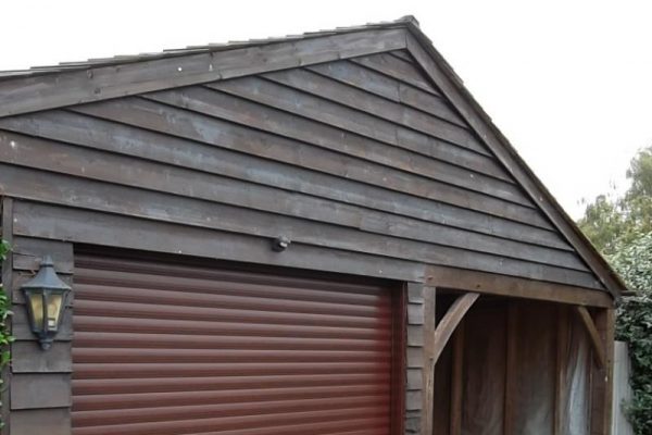 Roller Garage Door Fitted In Petersfield, Hampshire