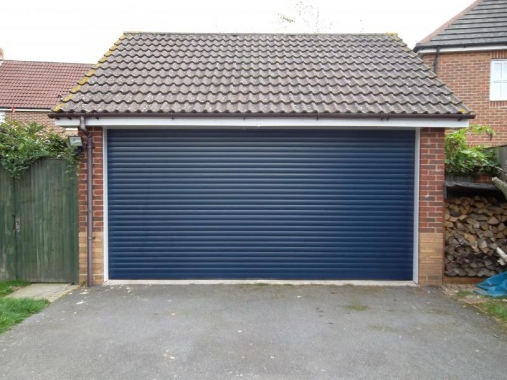 Roller Garage Door Fitted in Horsham, West Sussex 1