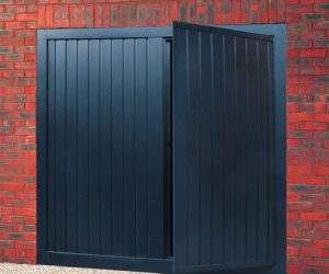 Steel Up & Over with Wicket Door