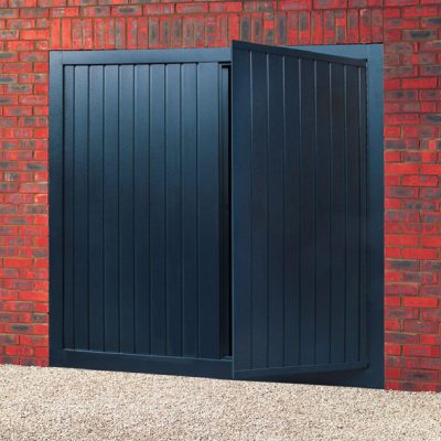 Steel Up & Over with Wicket Door