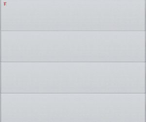 Large Ribbed Sectional Door