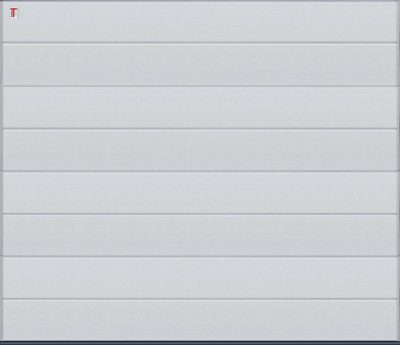 Medium Ribbed Sectional Door