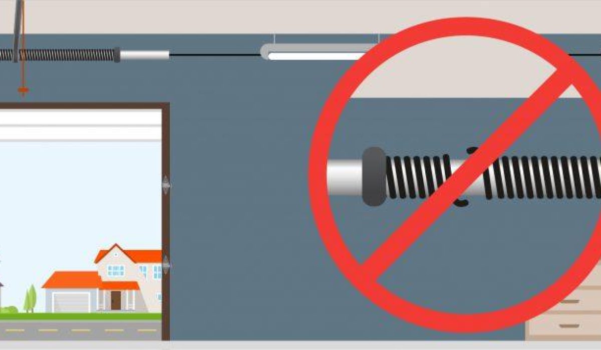 Garage door spring problems