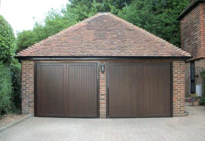 Timber Garage Door