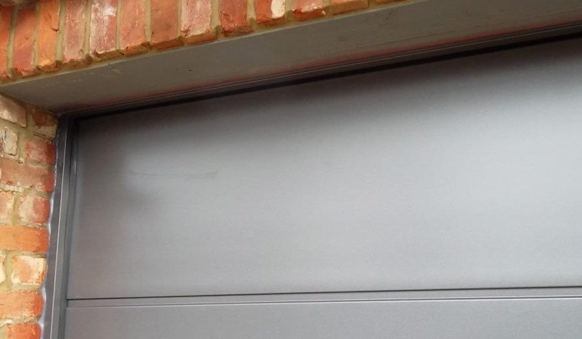 sectional garage door insulation