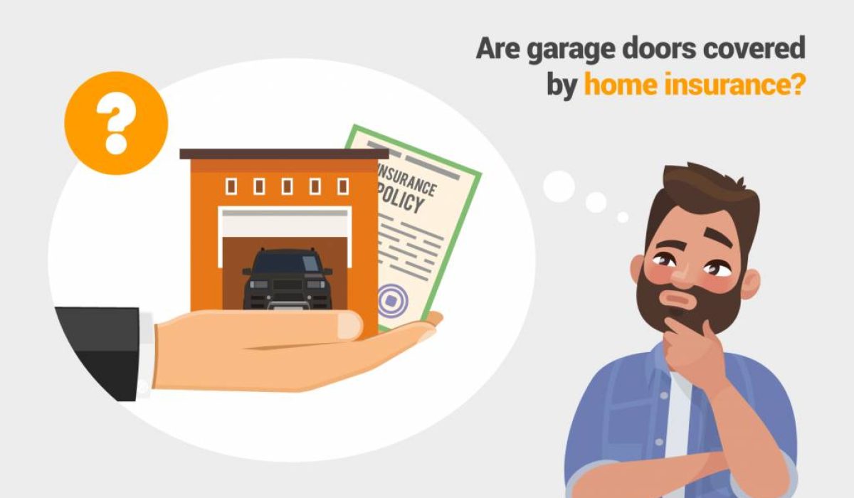 Are garage doors covered by home insurance