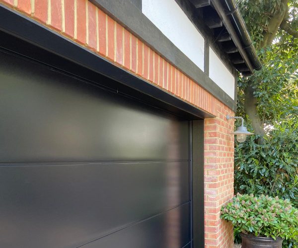 Double Carteck Sectional Garage Door fitted in Weybridge, Surrey 3