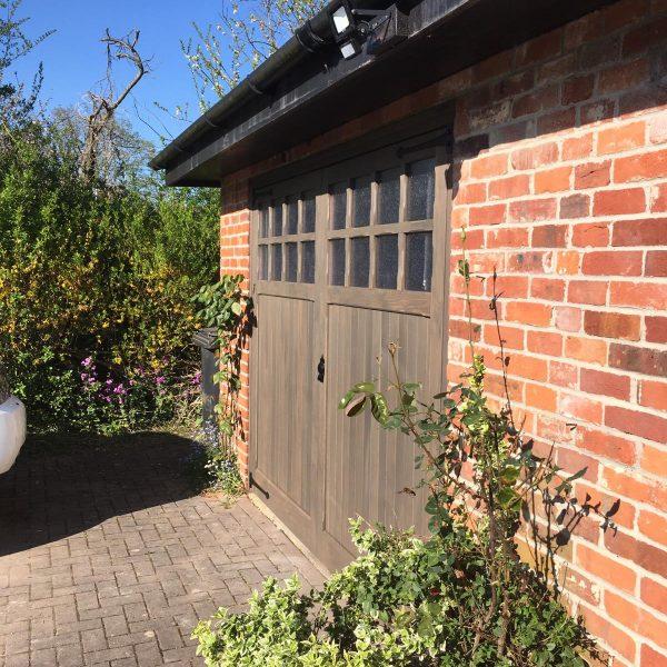 Woodrite Bierton Cedar Wood Side-Hinged Doors In Reading, Berkshire