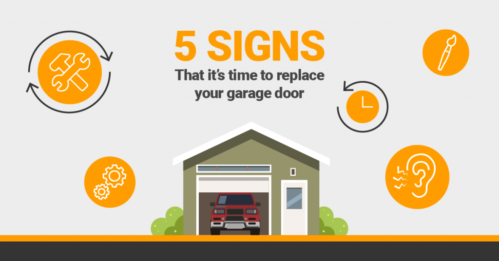 5 signs its time to replace your garage door 