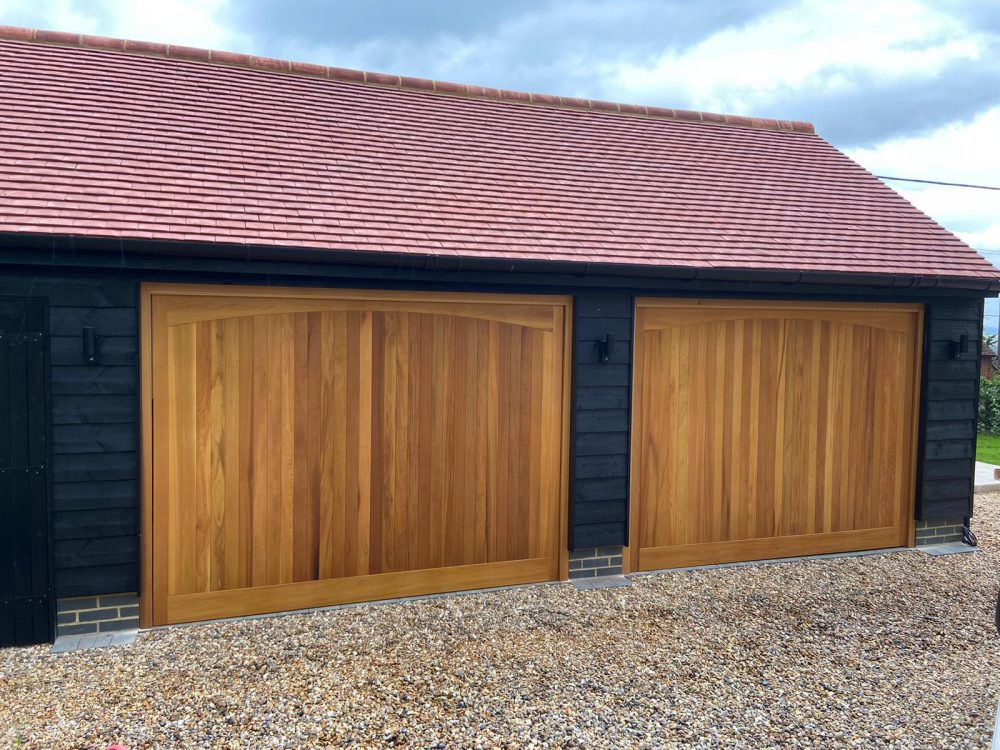 2 Cardale Up & Over Garage Doors fitted In Surrey 1