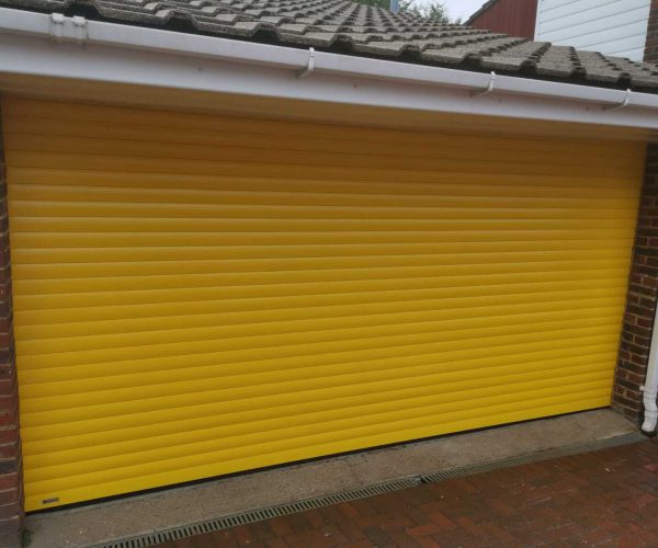 SeceuroGlide Roller Door Finished in a Special RAL Colour in Croydon 5