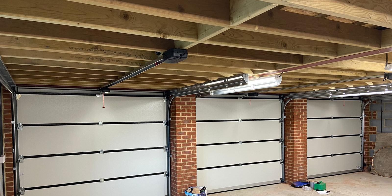 3 New Carteck Sectionals in Wood Grain Black 2