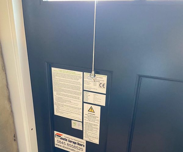 Cedar Middleton Side-hinged Door In Ebony Fitted In Reading, Berkshire 4