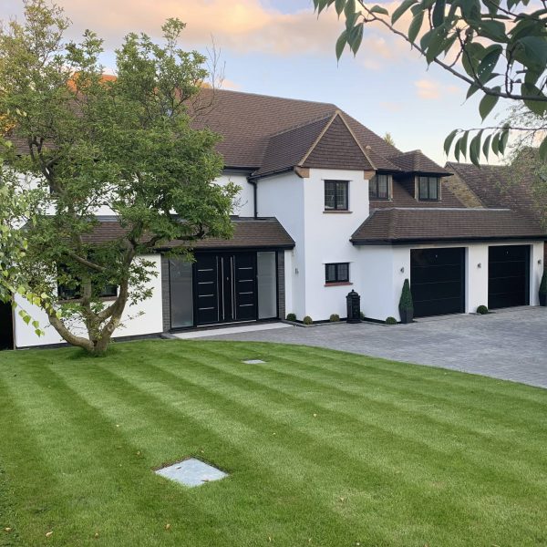 Sectional garage door