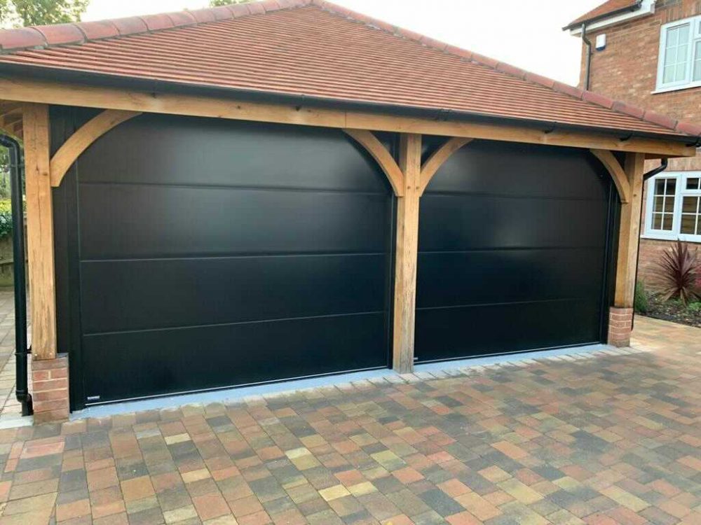 2 Carteck Sectional Garage Doors Fitted in reading 1