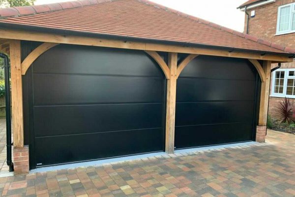 2 Carteck Sectional Garage Doors Fitted in reading